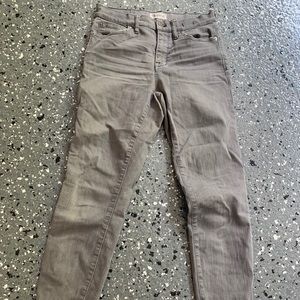 MADEWELL high riser skinny jeans grey. Size 28